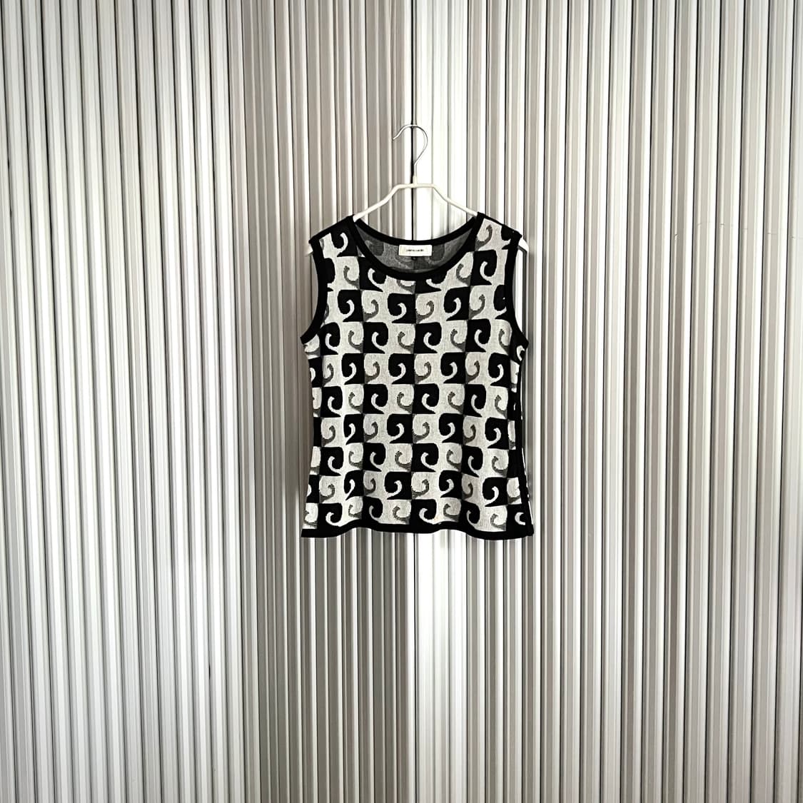 vintage knit vest 상품이미지1