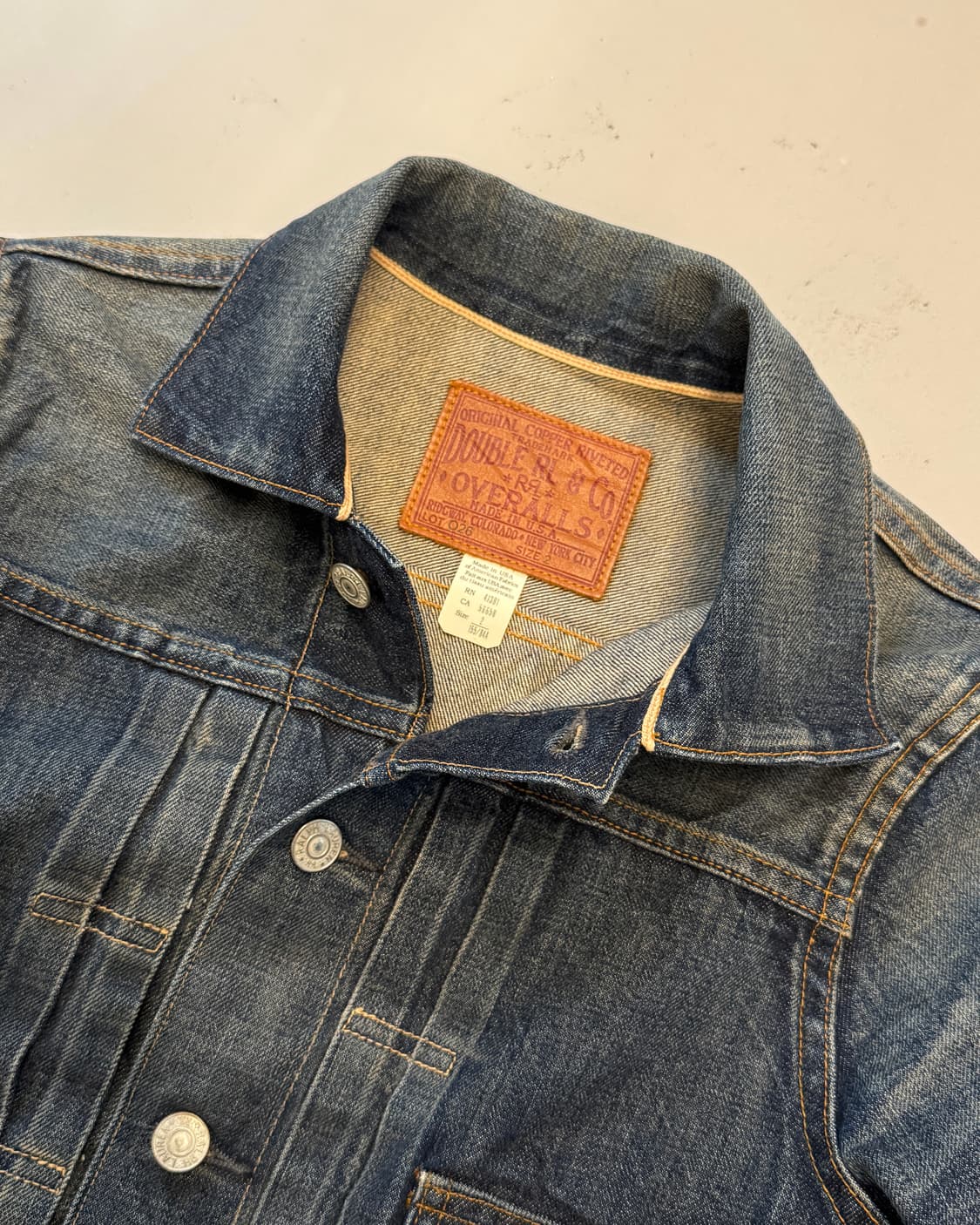 RRL 우먼스 2세대 노스필드 데님 자켓 상품이미지5