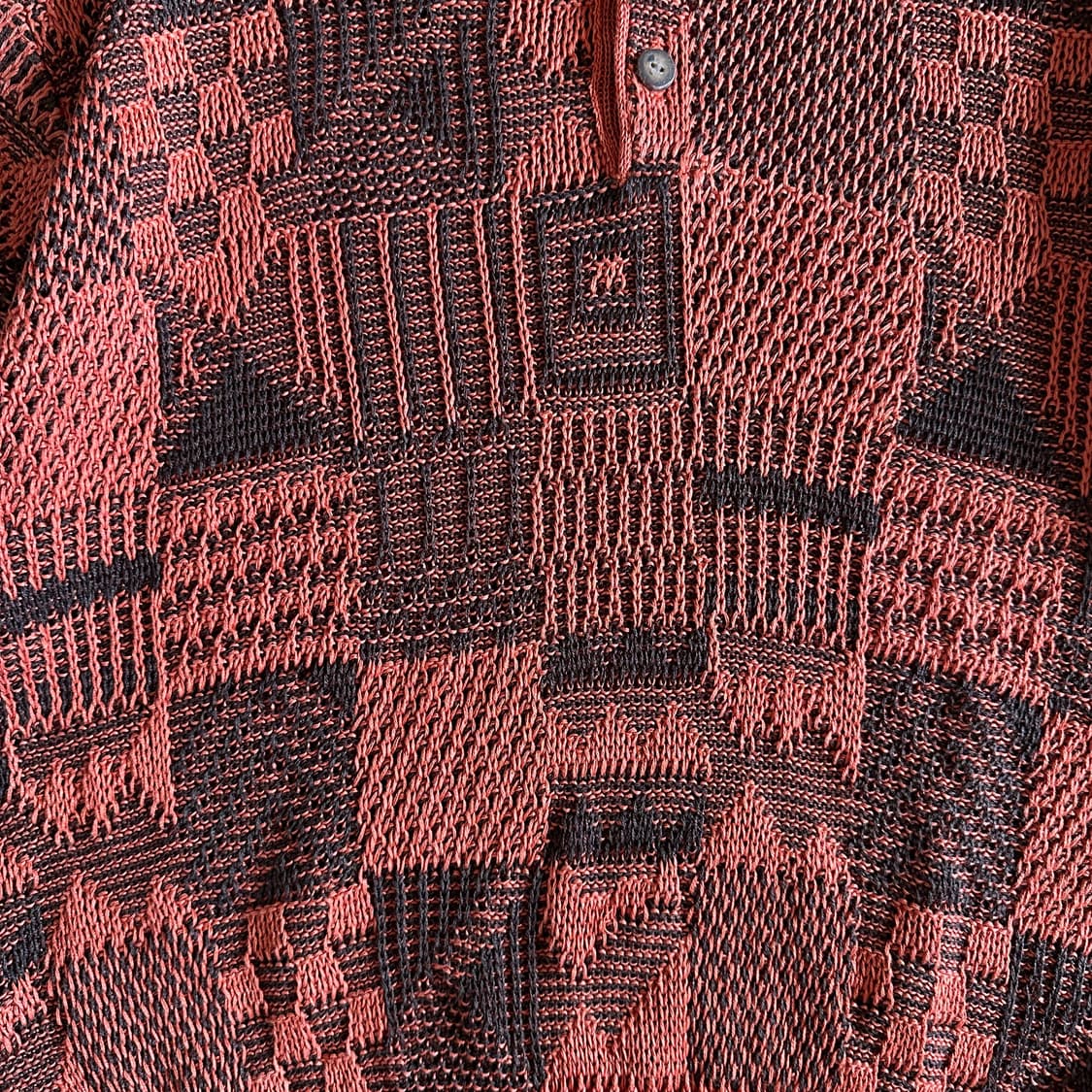 Cassini Uomo linen collar 1/2 knit 상품이미지5