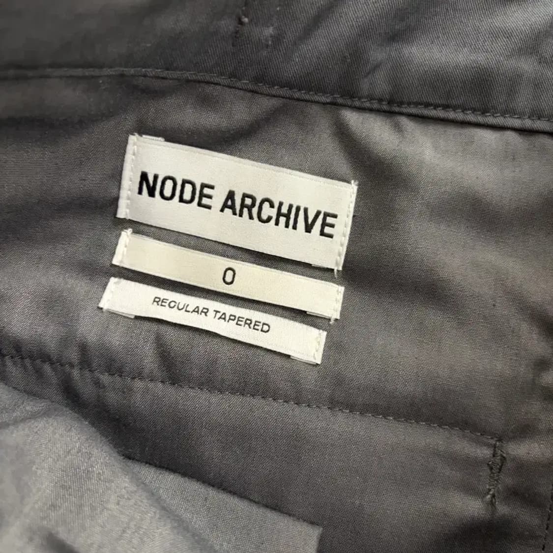 Node Archive regular tapered pants 0 상품이미지8