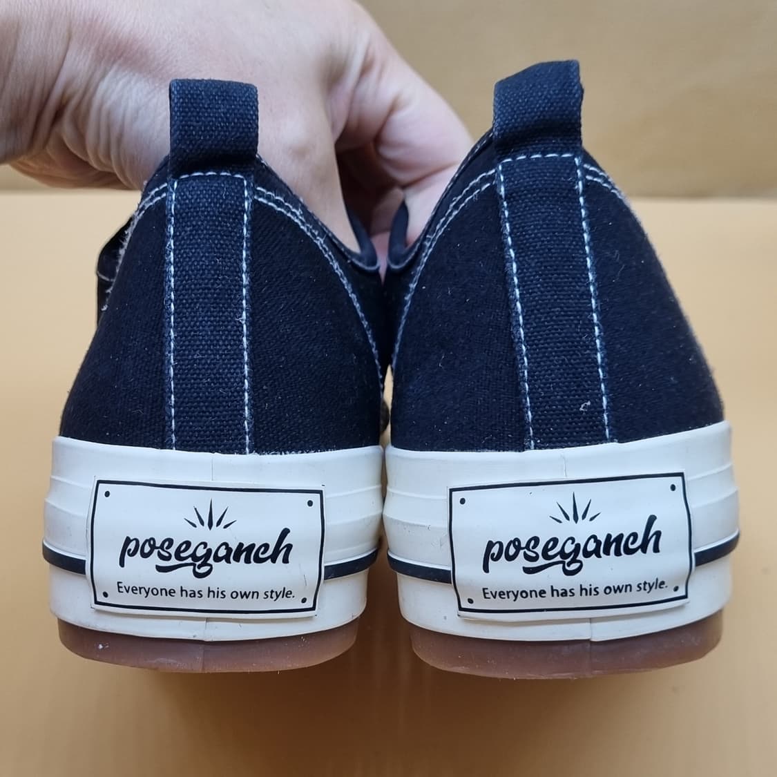 포즈간츠 무스비 블랙 스니커즈 240 상품이미지4