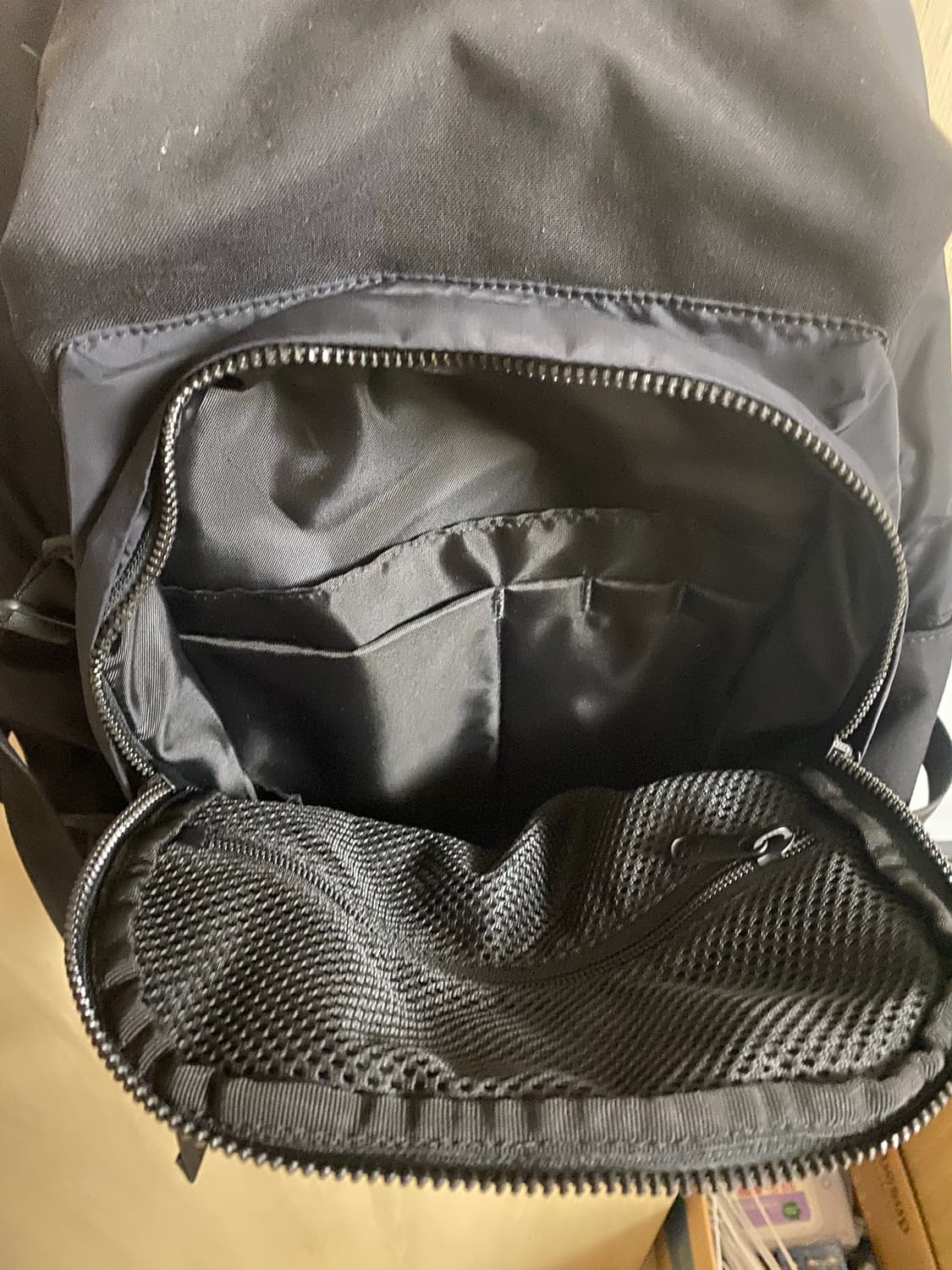 24ss 노스페이스퍼플라벨 데이백 코듀라 20L 블랙 상품이미지4