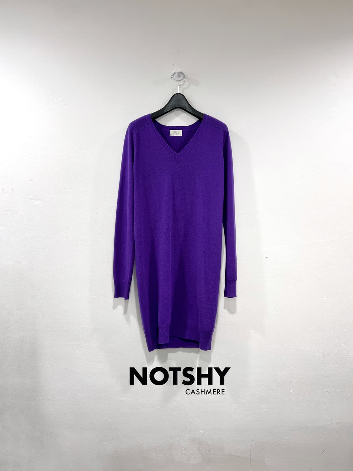 NOTSHY 낫샤이 롱니트 상품이미지1