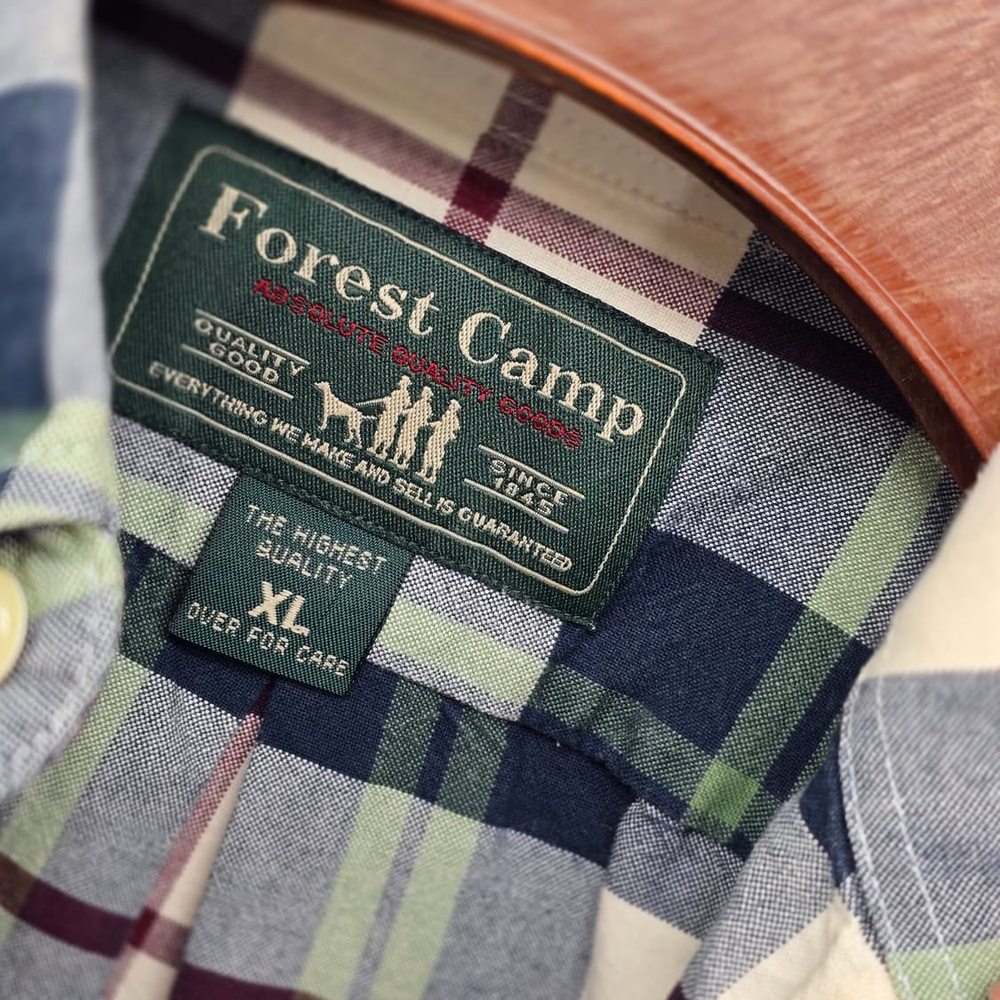 아메리칸 빈티지 감성 체크 셔츠 상품이미지5