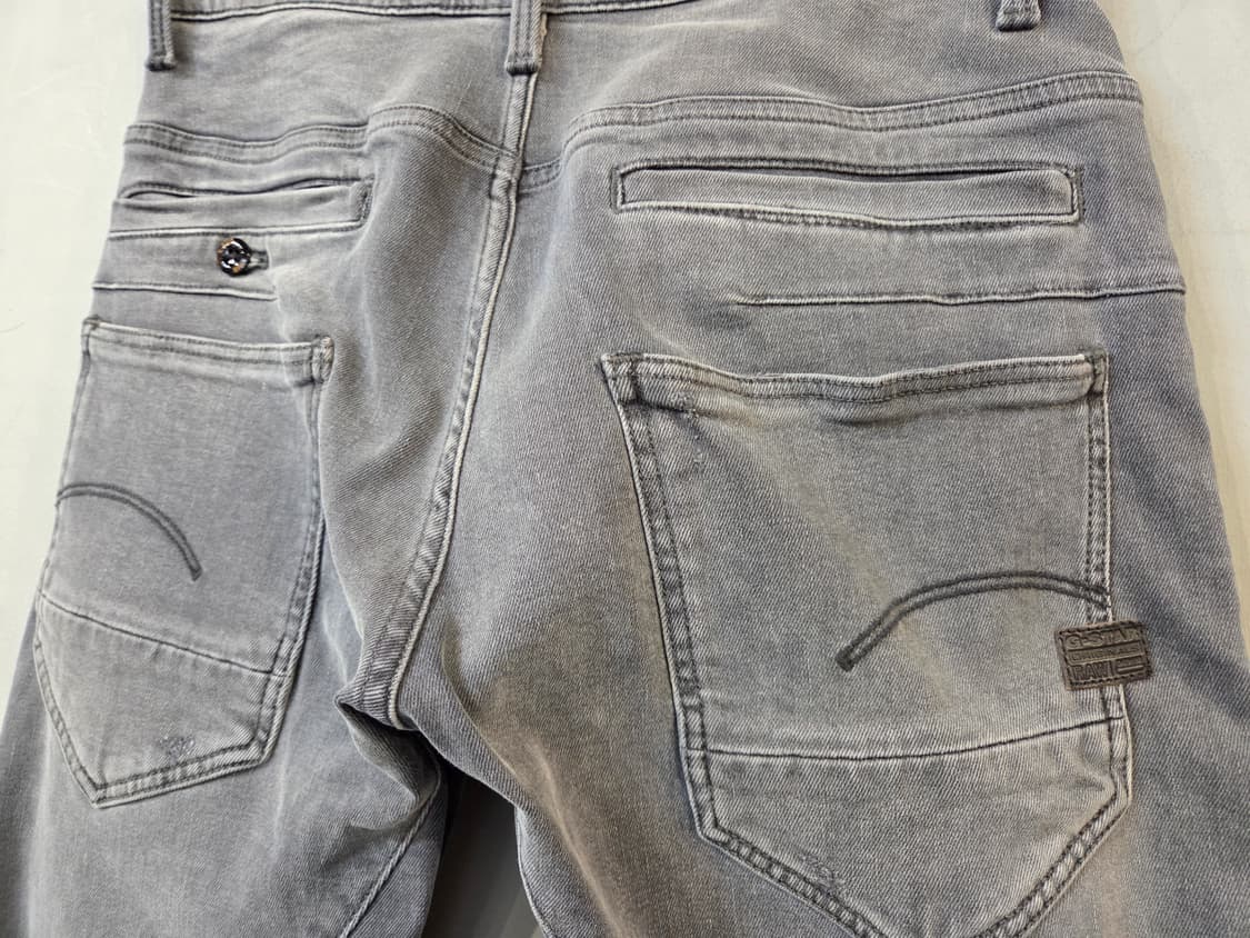 G-Star  STAQ 회색 데님 청바지(W28/L30)남여공용 상품이미지9
