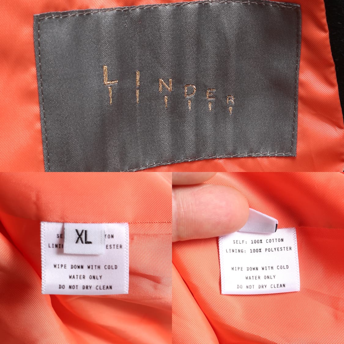 린더 오일클로즈 논카라 자켓  상품이미지10