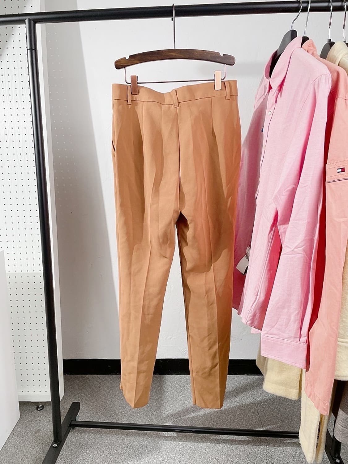 (정품/새상품) MAXMARA 막스마라 여성 베이지 팬츠 상품이미지3