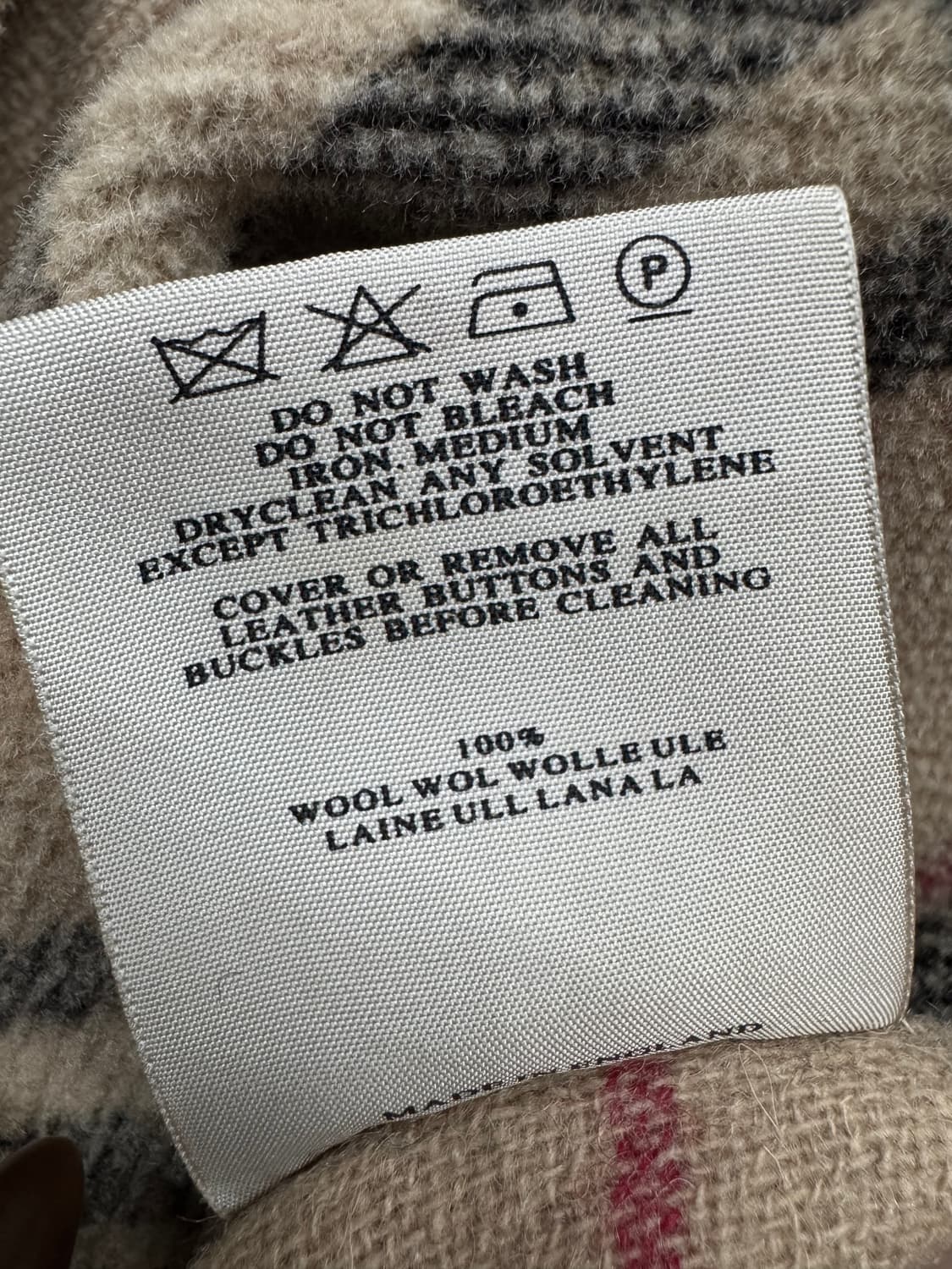 버버리 런던 노바체크 떡볶이 코트 48(XL~2XL) 상품이미지8