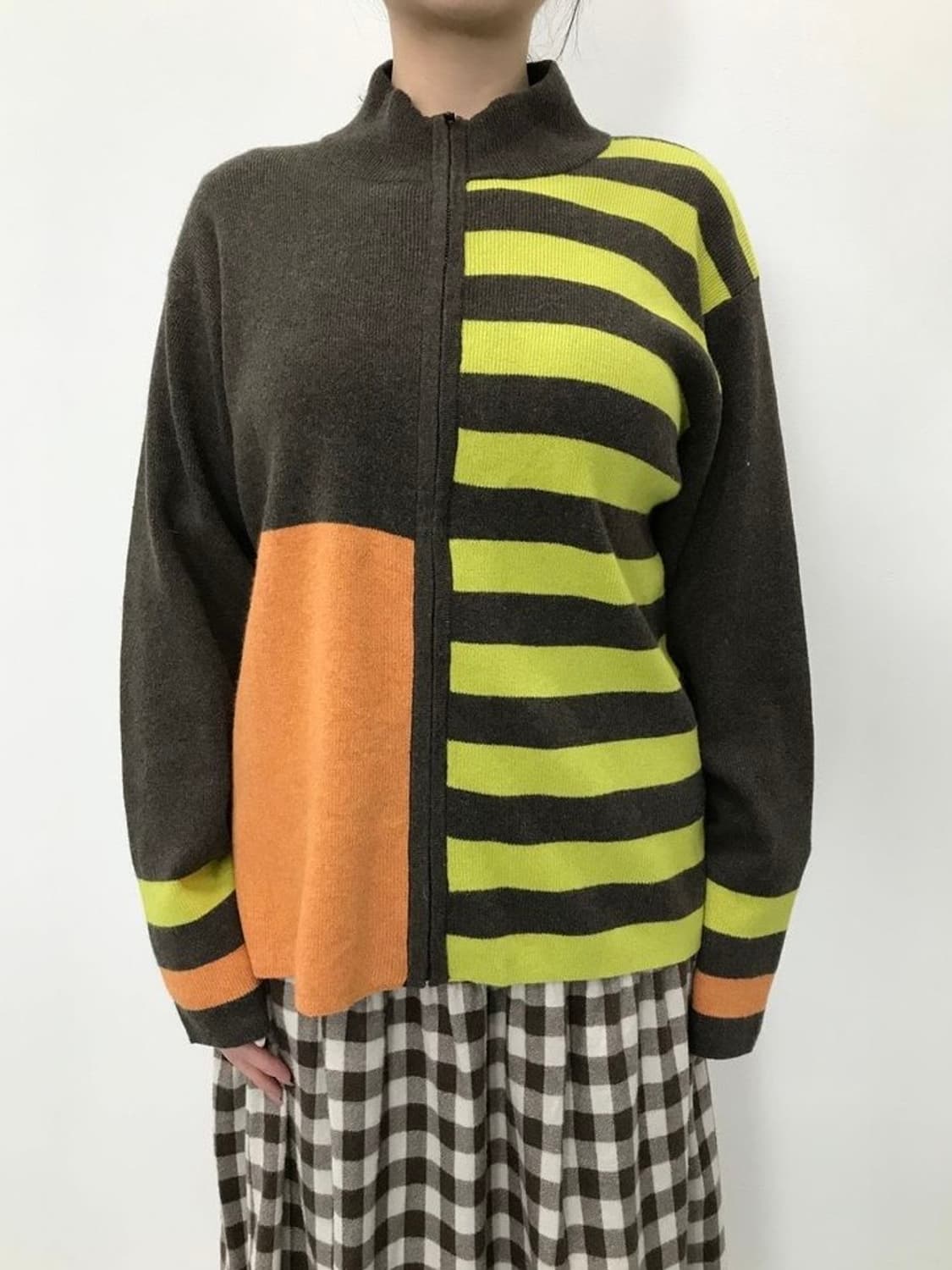 Paola Conti Wool Zip Knit 상품이미지2