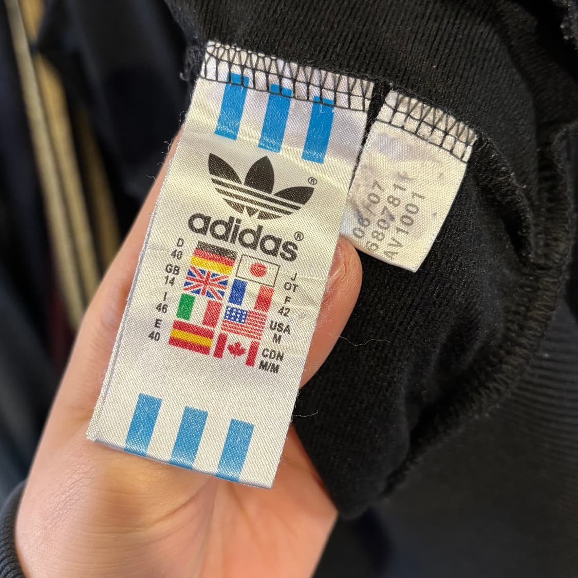 아디다스 파이어버드 금장 블랙골드 트랙탑 져지 상품이미지5