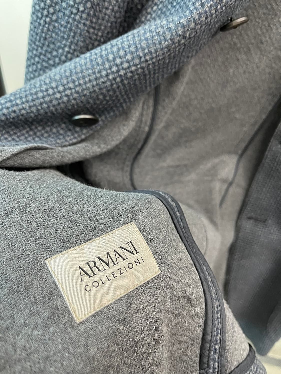 100) 알마니꼴레지오니 와플 니트자켓  상품이미지4