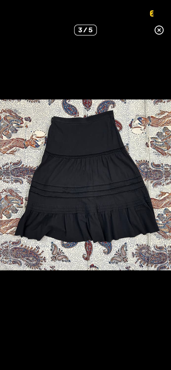 꼼데가르송 트리콧 미디 스커트 상품이미지2