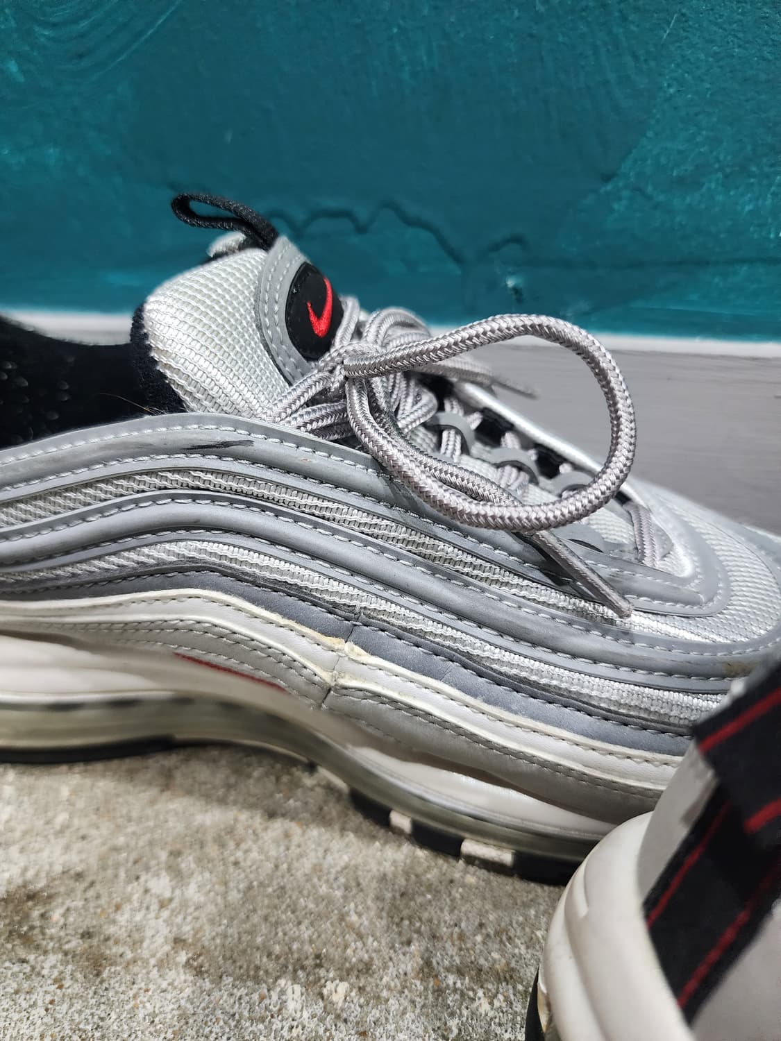 나이키 에어맥스97 실버블렛240 상품이미지5