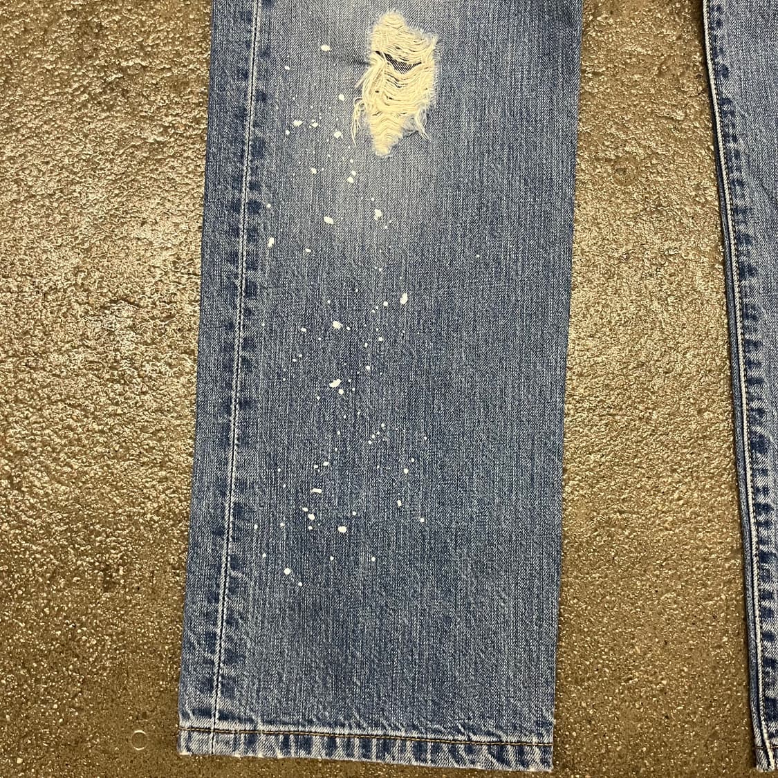 00s Levis501 커스텀 데님 팬츠 (31”) 상품이미지3