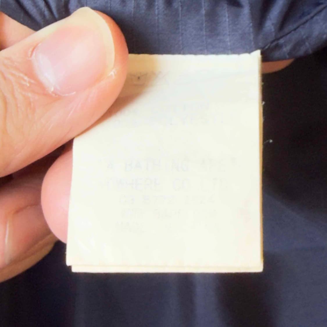 00s 베이프 인디고 데님 푸퍼 자켓 상품이미지6