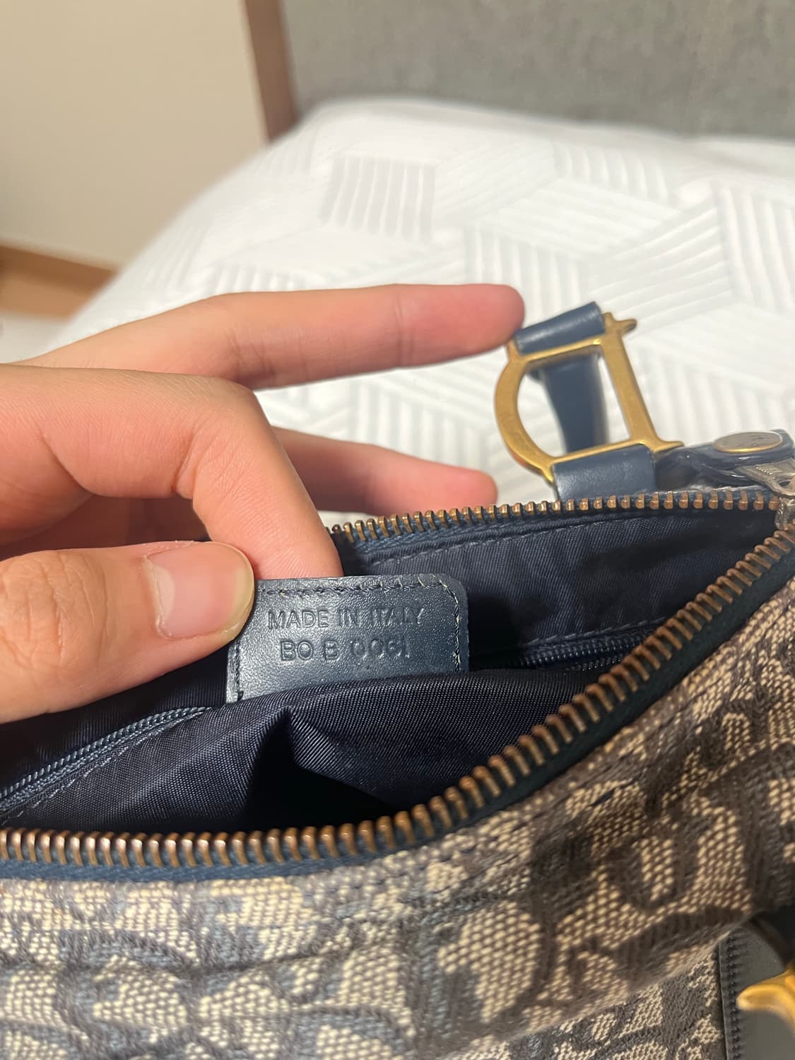 디올 오블리크 미니 보스턴백 상품이미지2