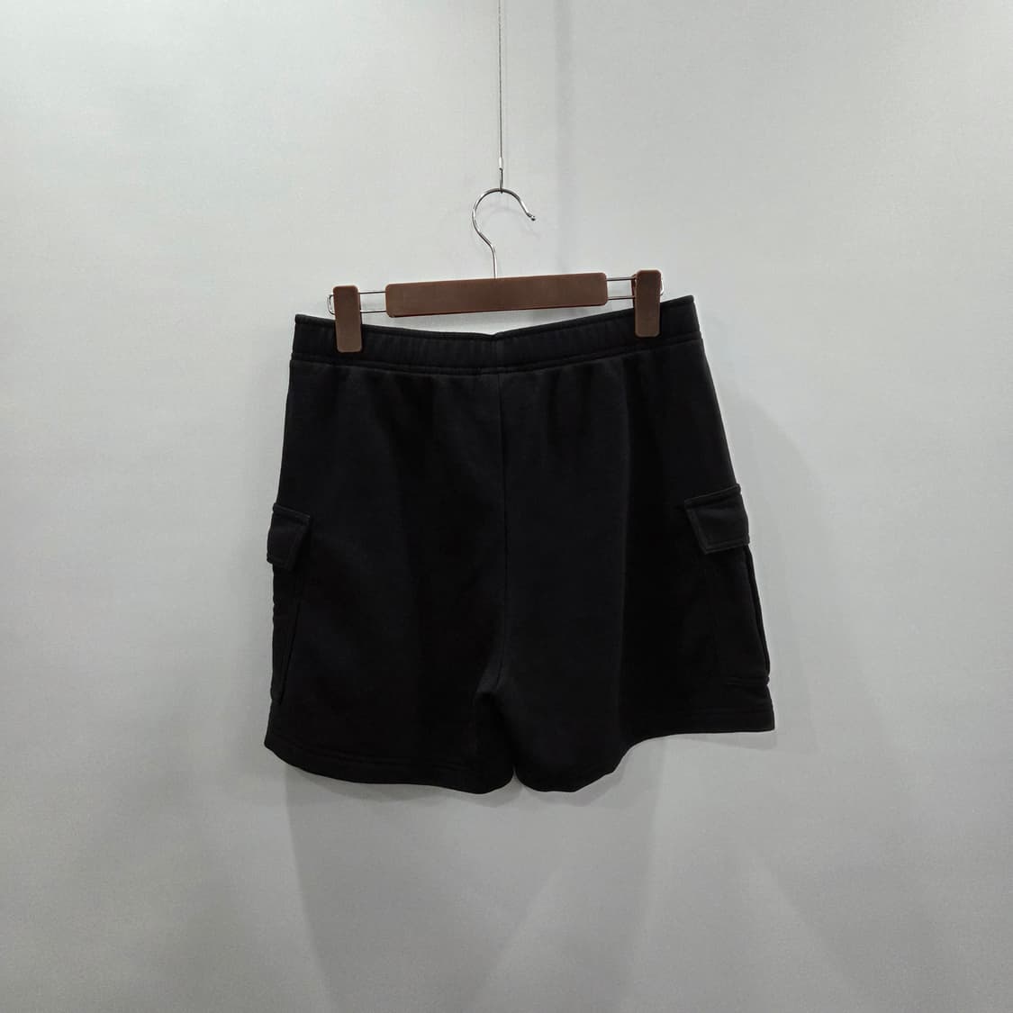 챔피온 카고 스웨트 쇼츠 블랙 M 상품이미지5