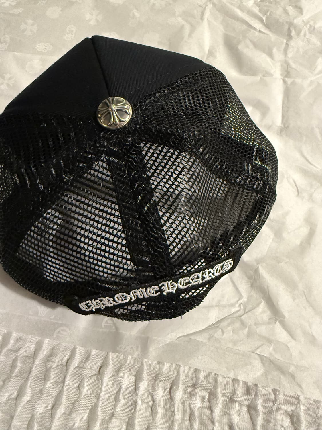 크롬하츠 세메터리 가죽패치 매쉬캡 상품이미지3