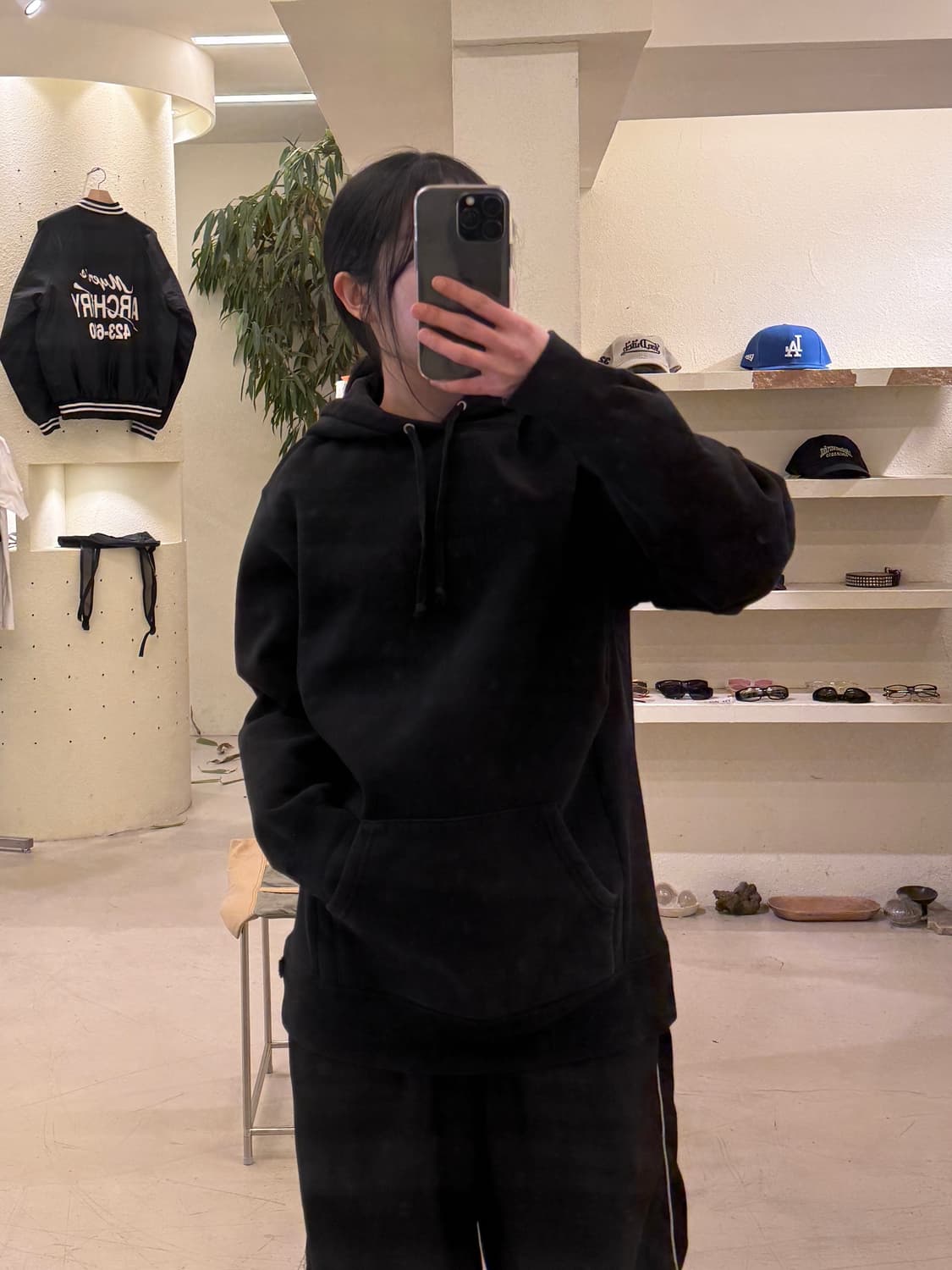 슈프림 베이직 로고 후드티 블랙 U399 상품이미지1