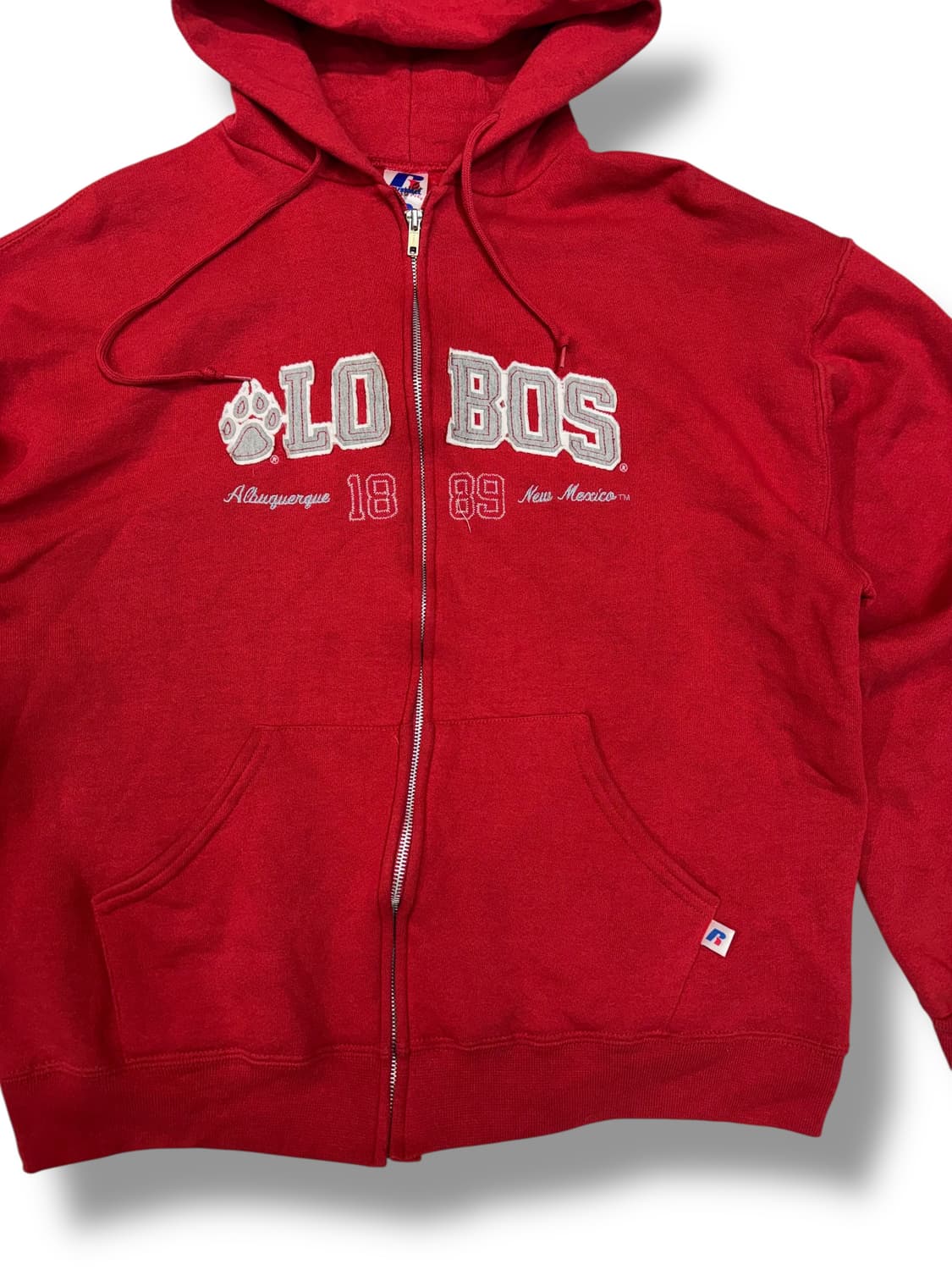 러셀 빈티지 스웻 후드 집업 (M)   상품이미지2