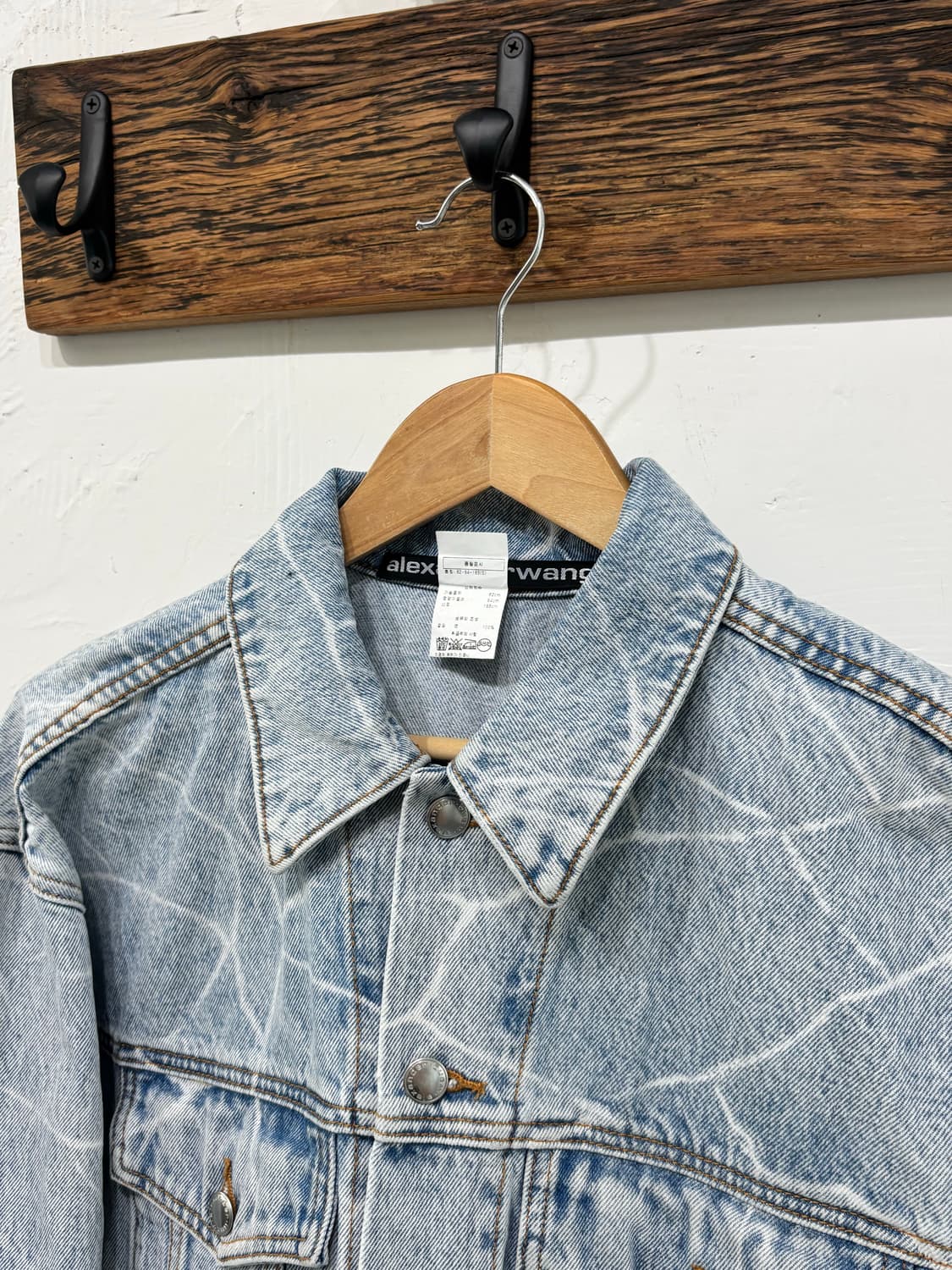 Alexander Wang 알렉산더왕 오버사이즈드 보이 데님 트러커 자켓 상품이미지3