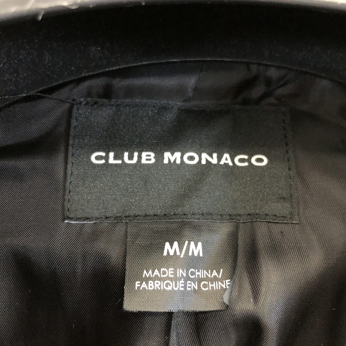 클럽모나코 라니피치오 이태리 울 (국내판) 더블코트 M  상품이미지6