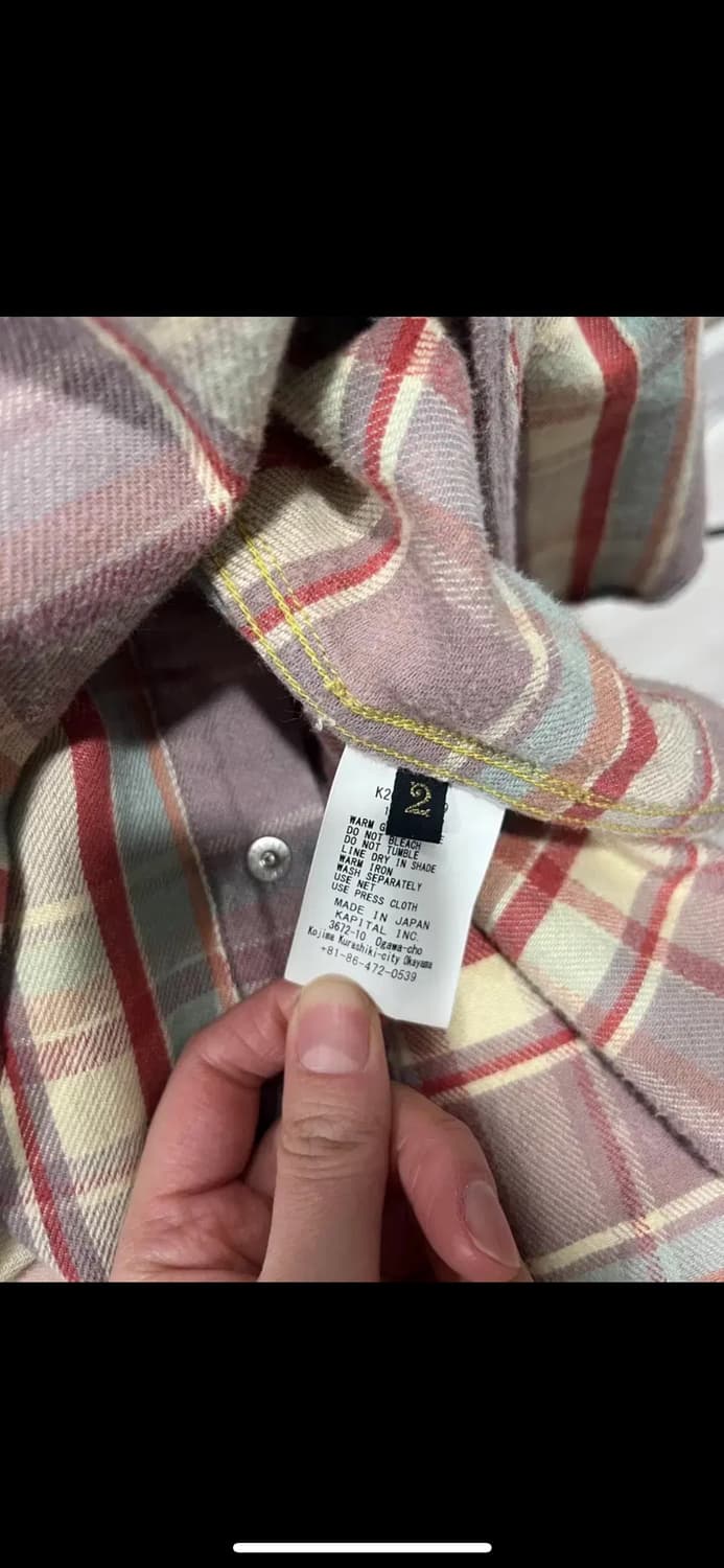 캐피탈 웨스턴셔츠 2사이즈 상품이미지4