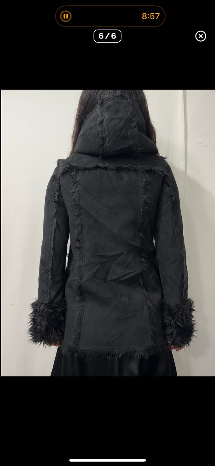 egoist fur  jacket 에고이스트 버클 퍼자켓 무스탕 상품이미지6