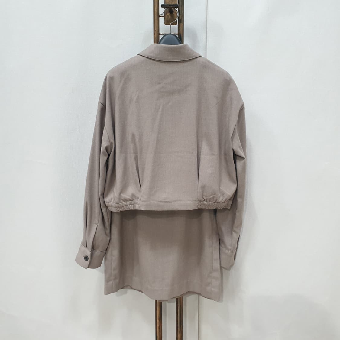 에잇세컨즈 블루종자켓+스커트(셋업) M/L 상품이미지2