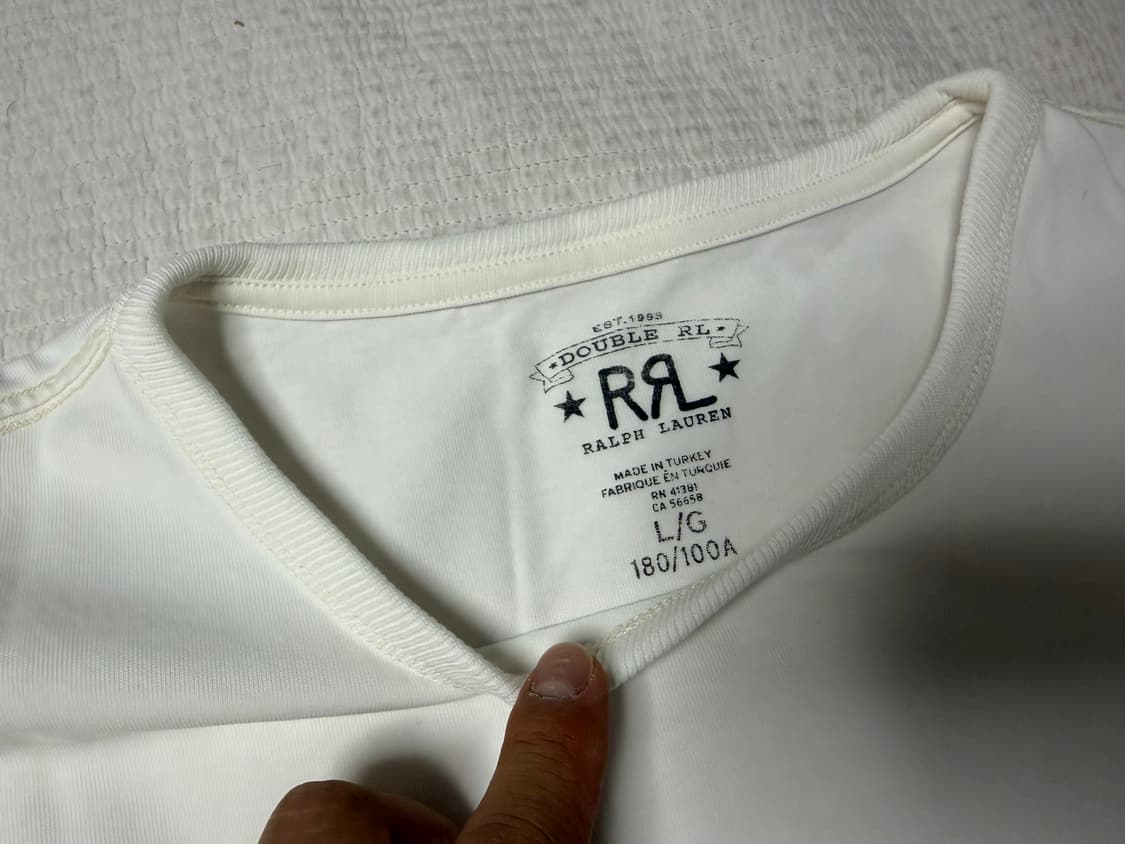 RRL / 릴렉스핏 헤비웨이트 저지 티셔츠 / L 상품이미지3