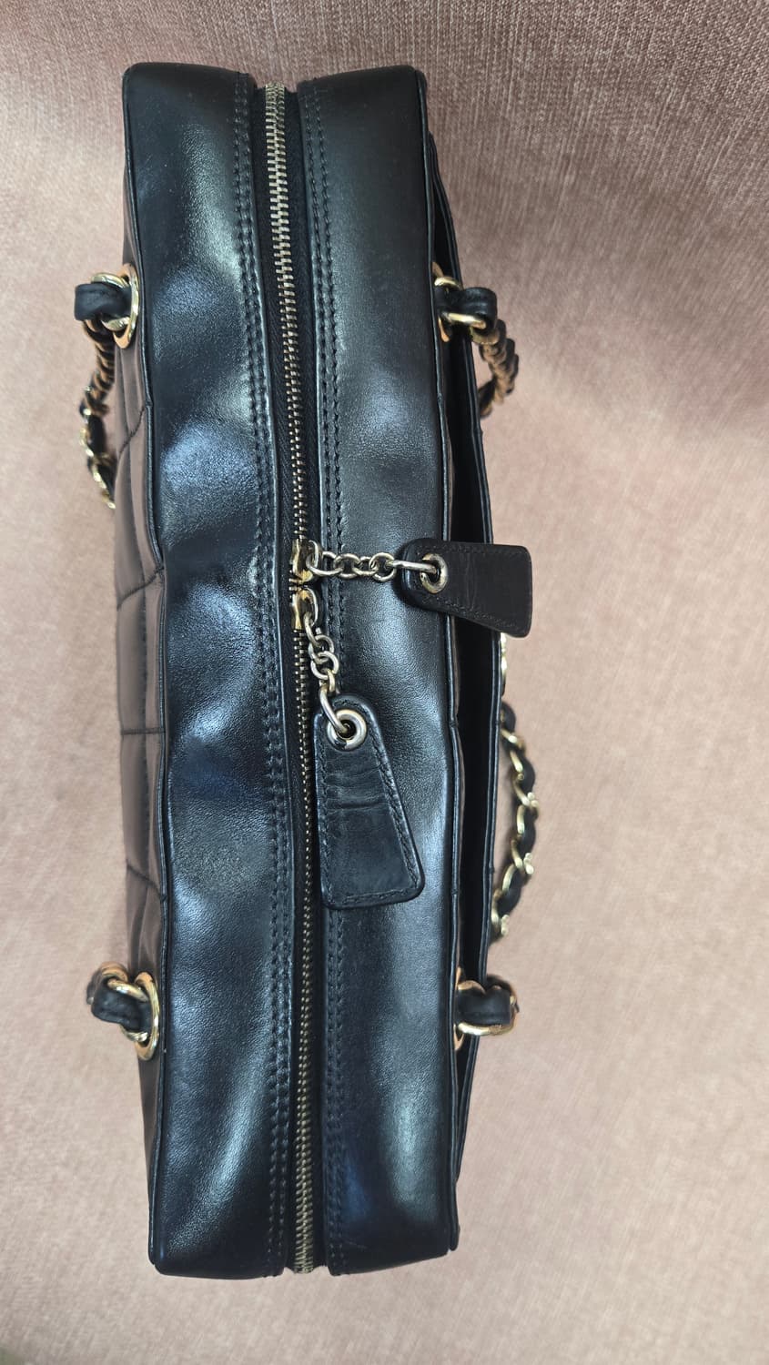 샤넬 정품  초코 바 숄더 체인백 상품이미지5