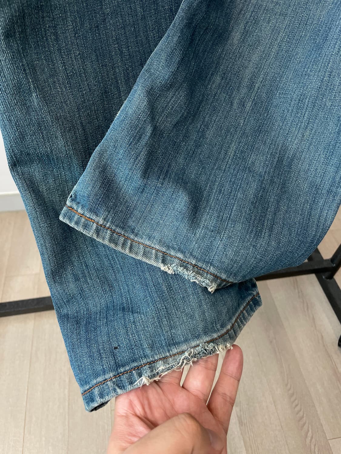(29) Levis 리바이스527 빈티지 워싱 부츠컷 데님팬츠 상품이미지8