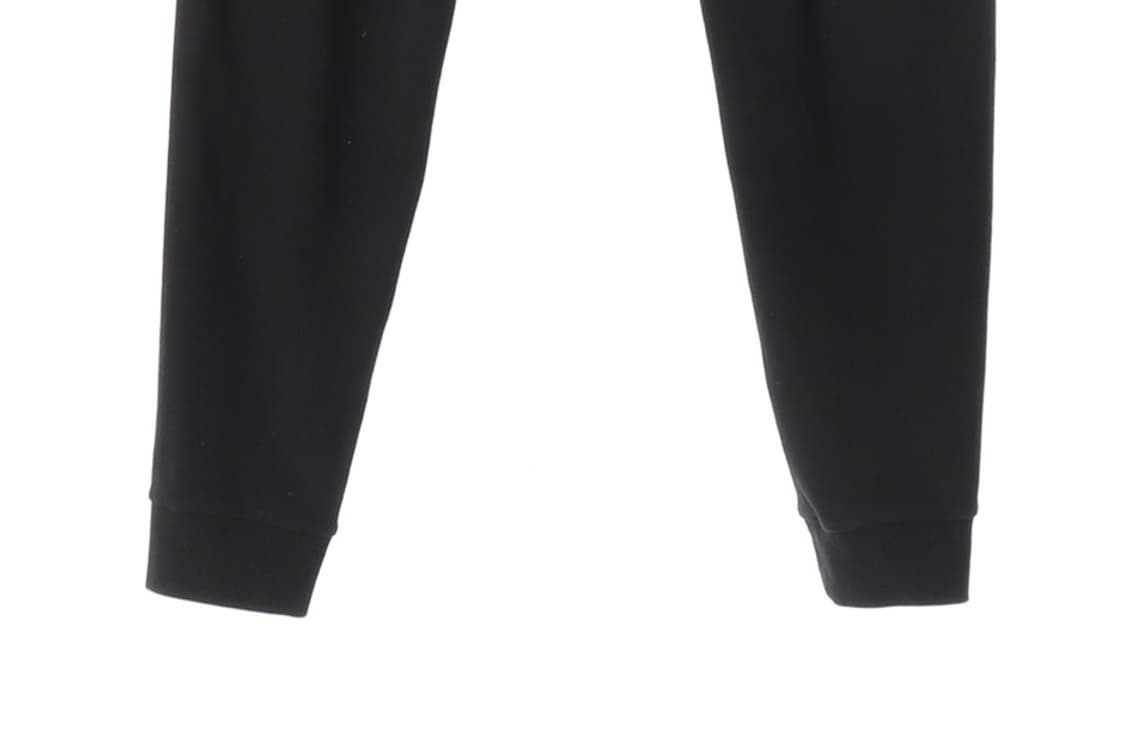 데상트 로고 포인트 블랙 조거 트레이닝 팬츠 S 상품이미지5