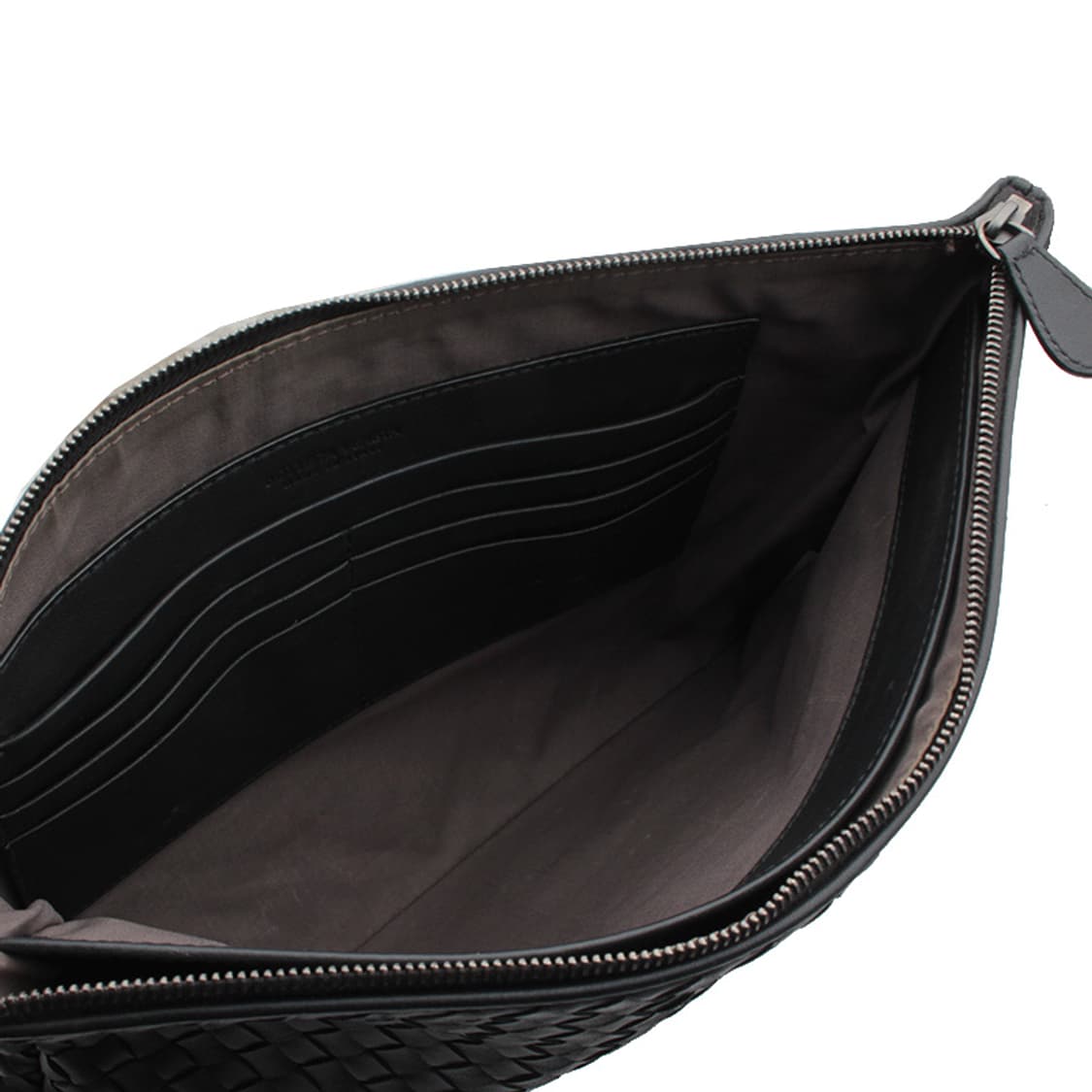 보테가 베네타 블랙 위빙 클러치백 상품이미지4