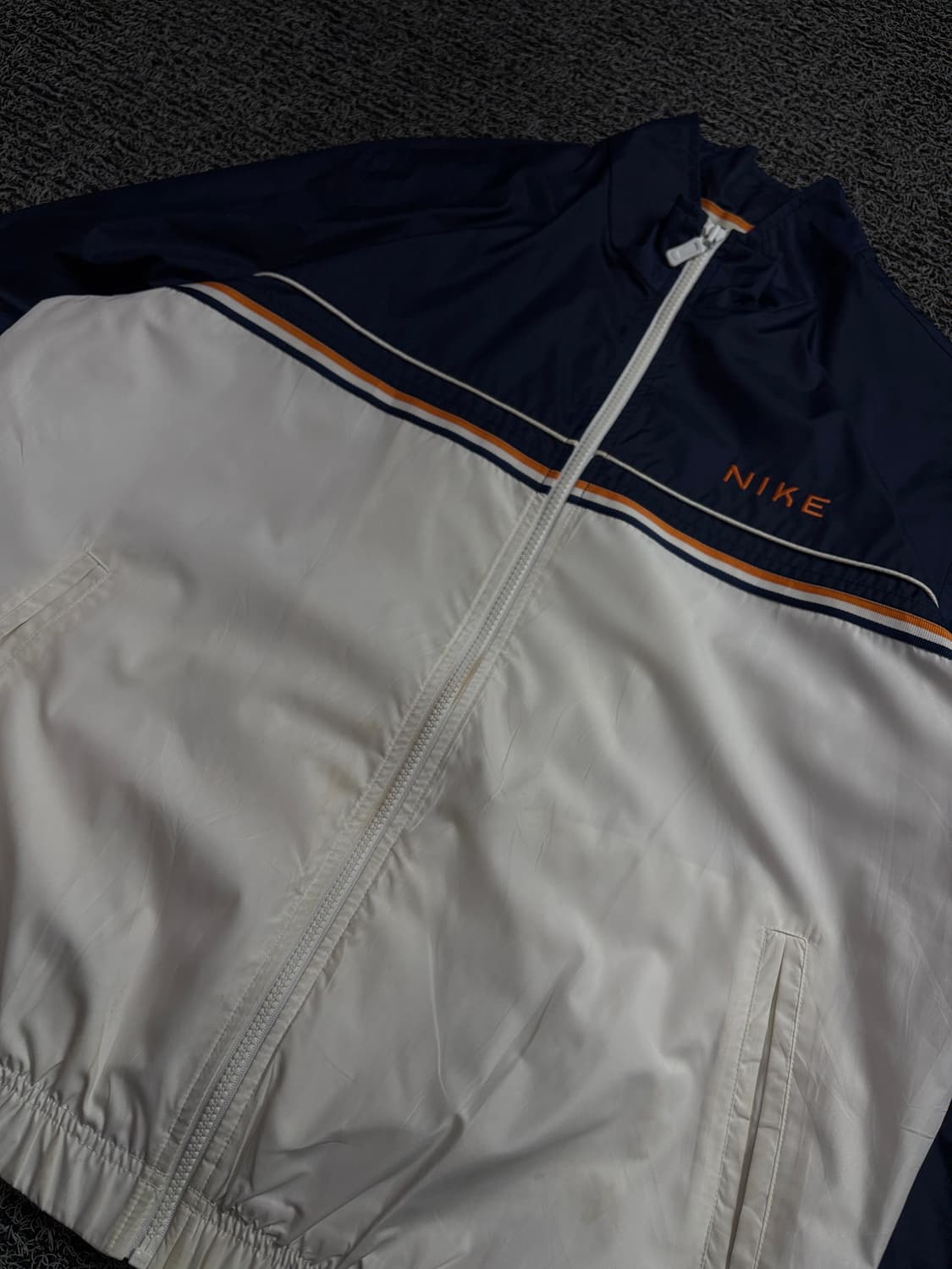 00s 나이키 올드스쿨 박시핏 배색 트랙 바람막이 자켓 1881 상품이미지3