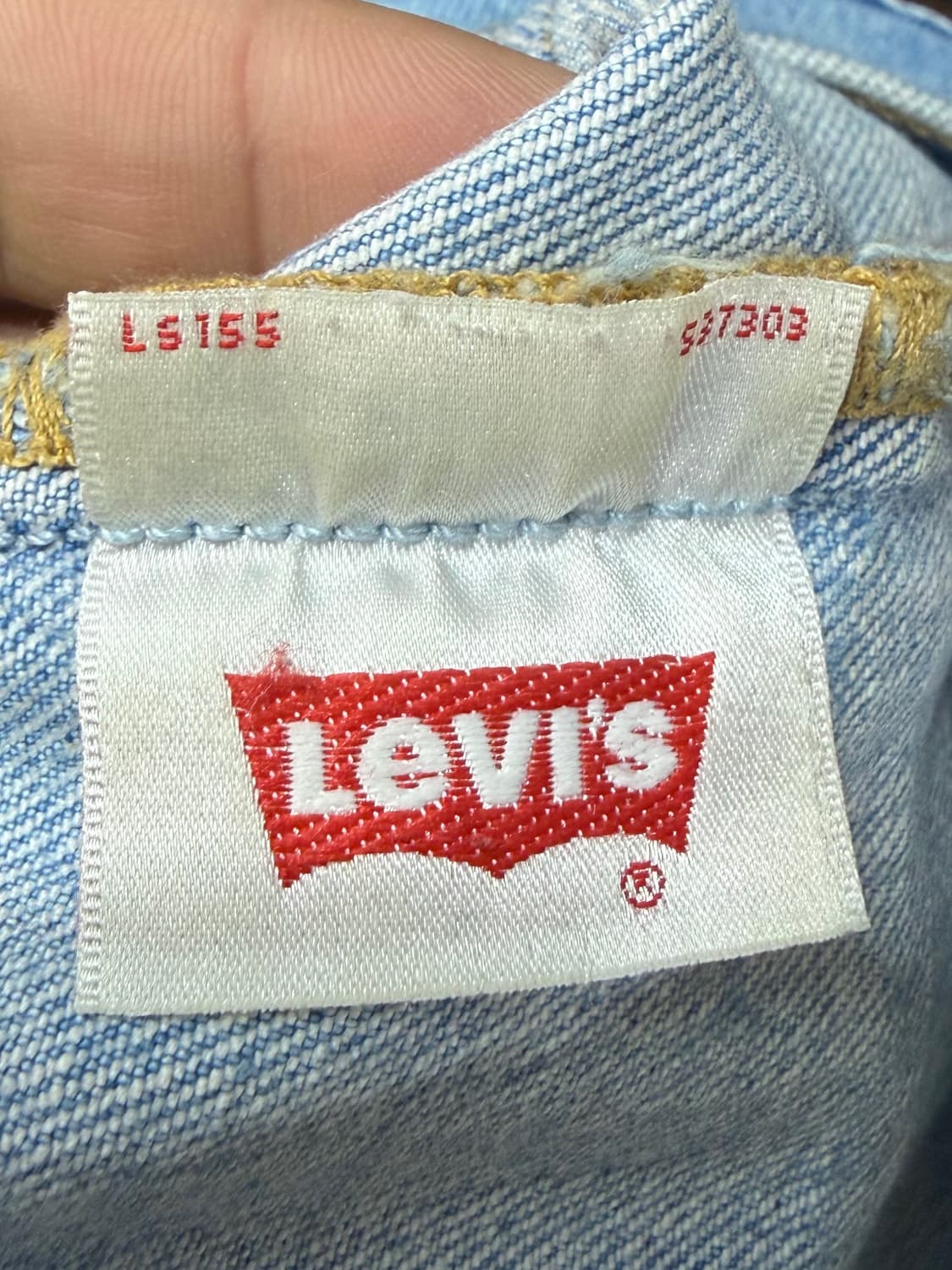 리바이스 501 스트레이트 연청 데님 (28)  상품이미지6