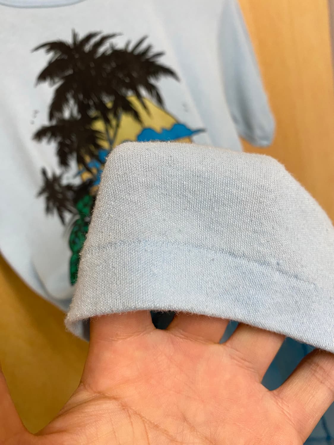 90s 'I ♡ FIJI ISLAND' t-shirt 아이러브 피지 상품이미지6