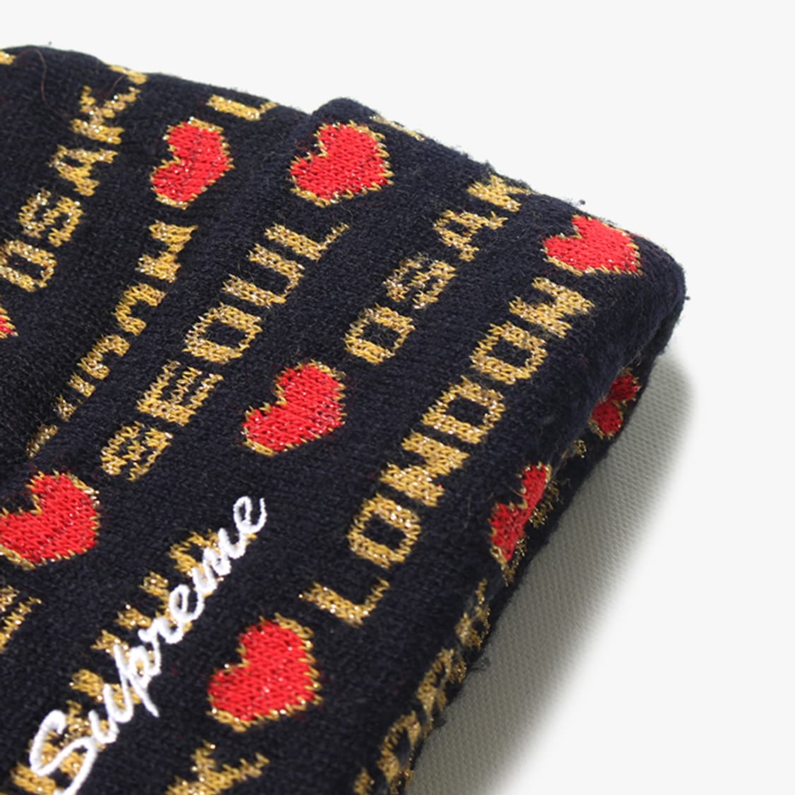 SUPREME "Black Beanie" 상품이미지3