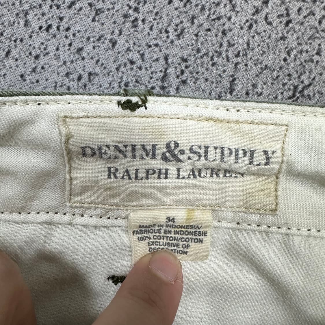 ✨ (바배) 데님앤서플라이 랄프로렌 면 반바지 치노 팬츠  상품이미지4
