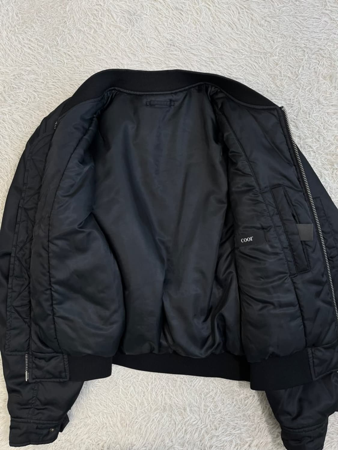 쿠어 오버핏 루슈  MA-1 항공 점퍼/#3266 상품이미지5