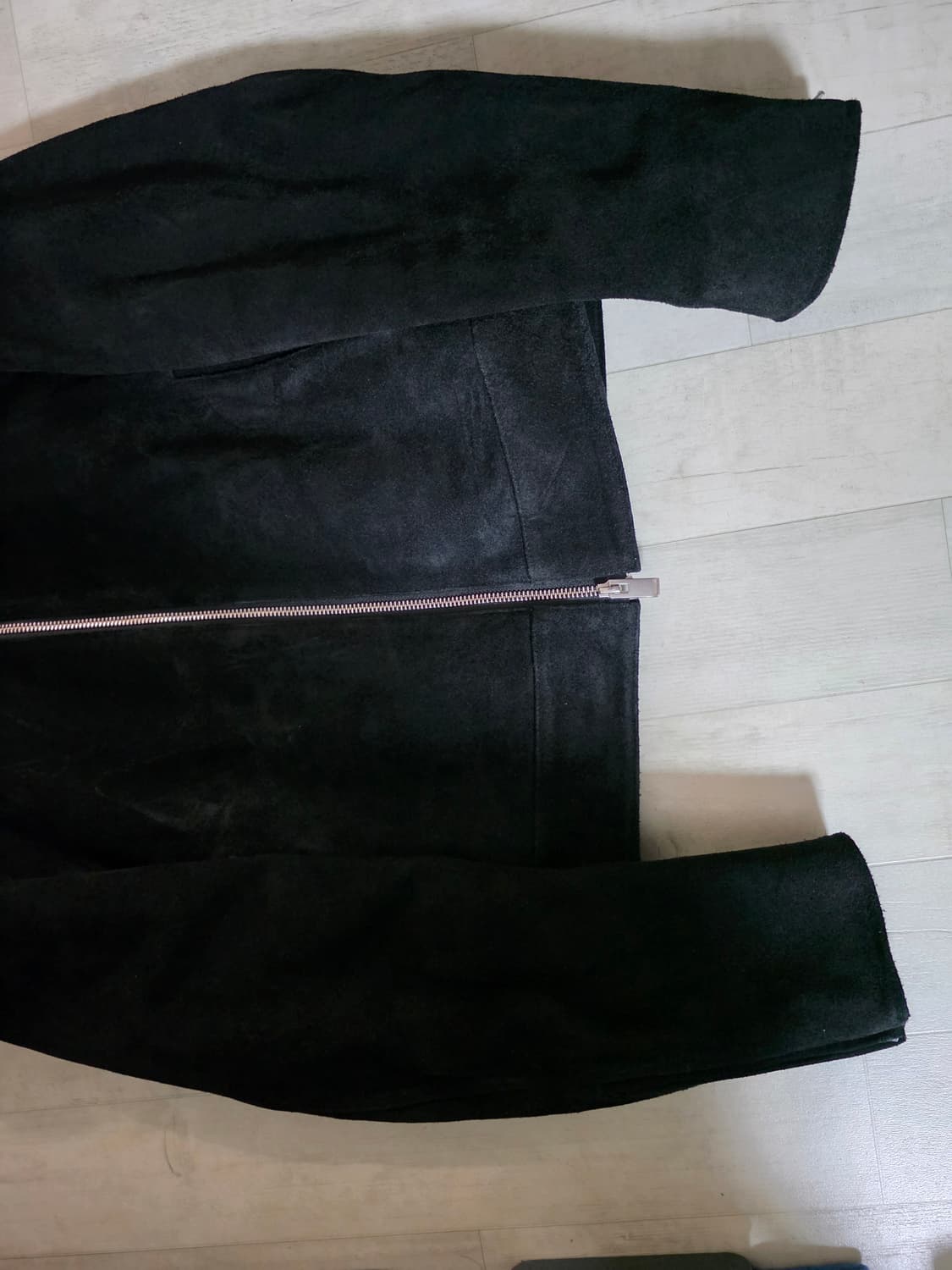 토니웩 카우하이드 레이서 스웨이드 자켓 M 상품이미지4