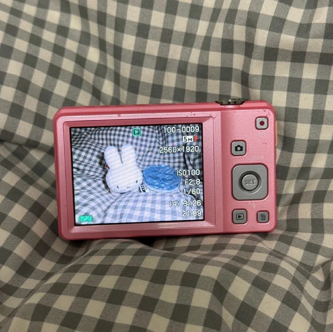 카시오 엑슬림 zs6 핑크 디카 빈티지 상품이미지2