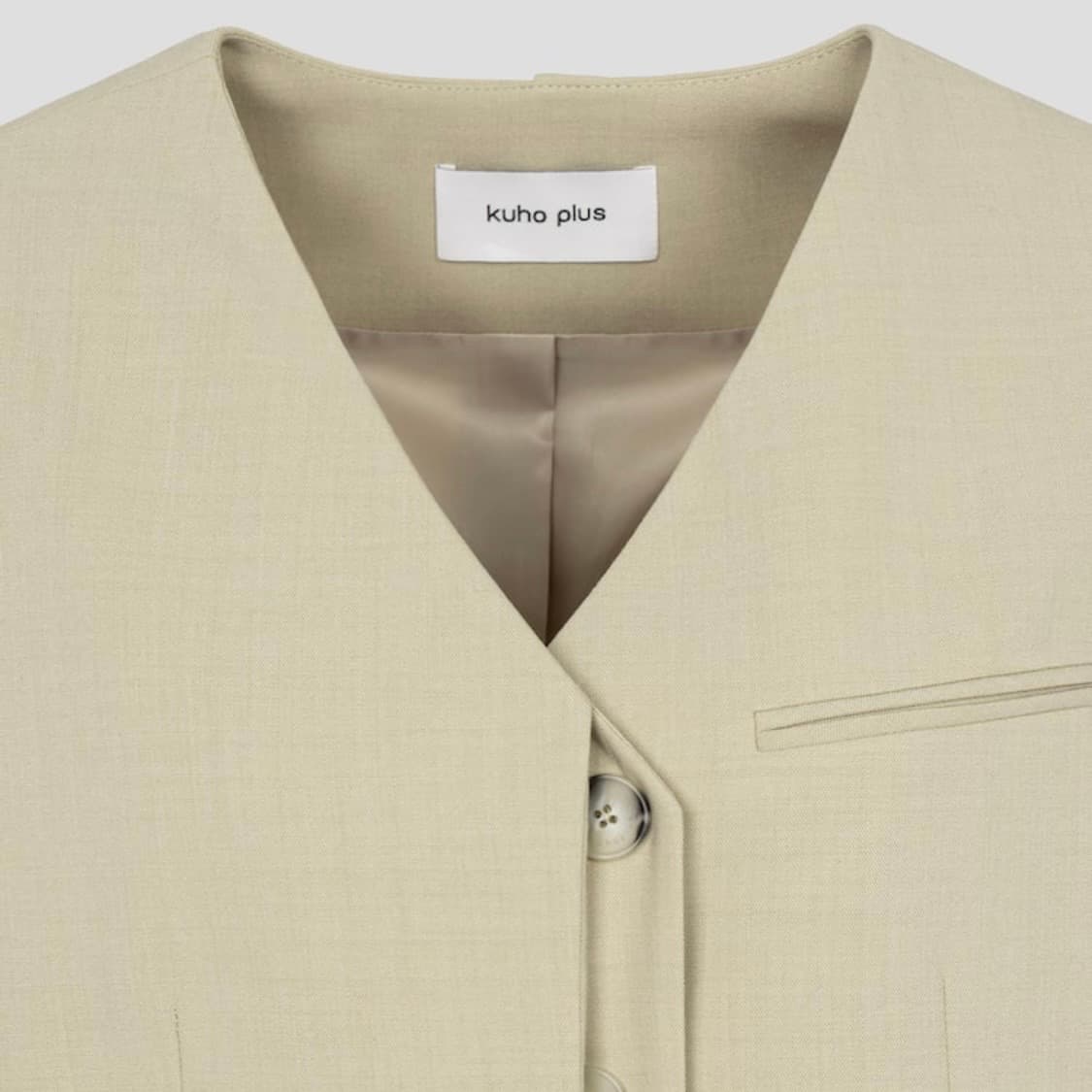 구호플러스 크롭 정장 자켓 상품이미지3