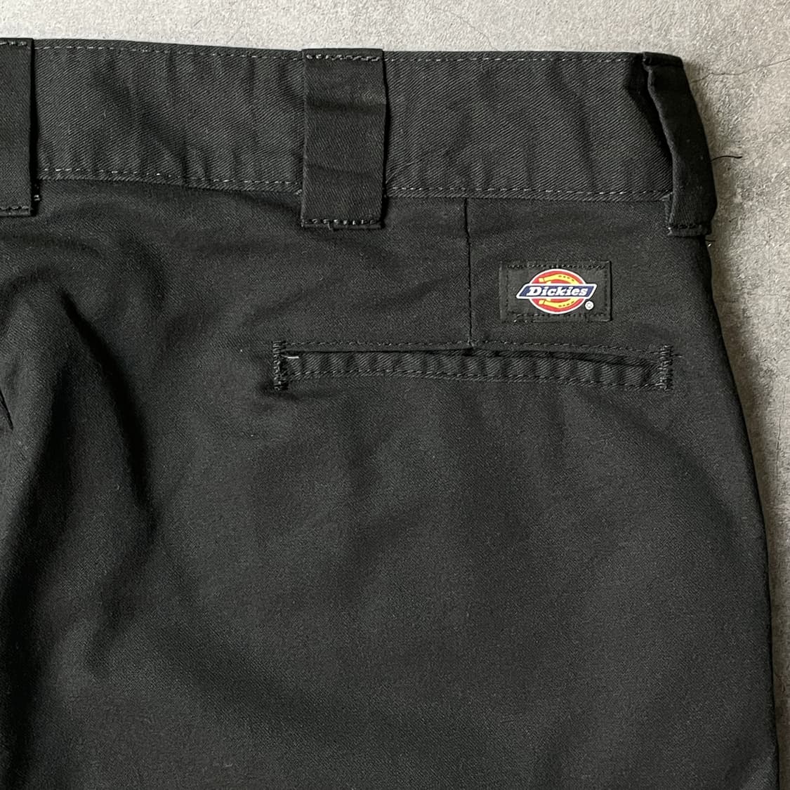 DICKIES 디키즈 빈티지 블랙 테이퍼드핏 워크팬츠 A01056 상품이미지7