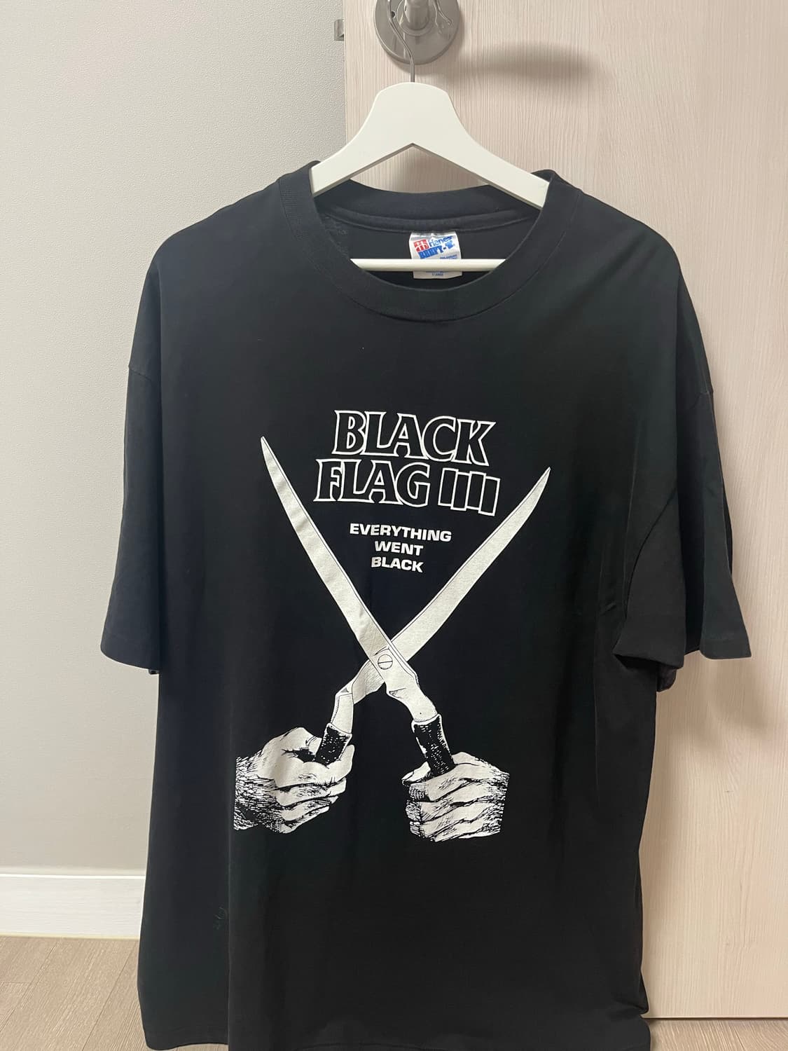 빈티지티셔츠 black flag 밴드티 랩티 무비티  상품이미지3