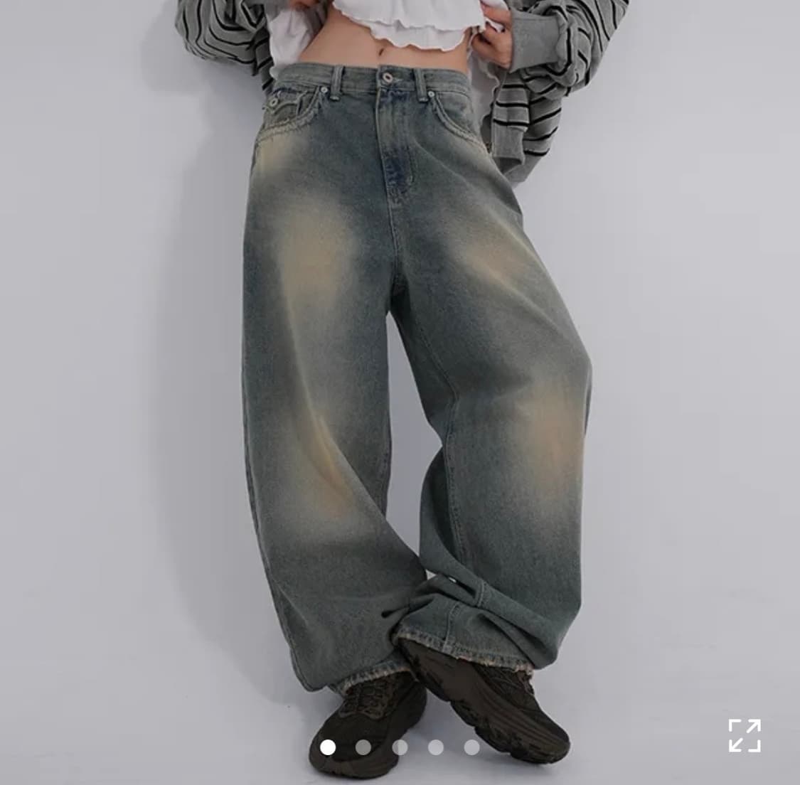 OOTJ 데일리 데님 카리나 팬츠 S 상품이미지2