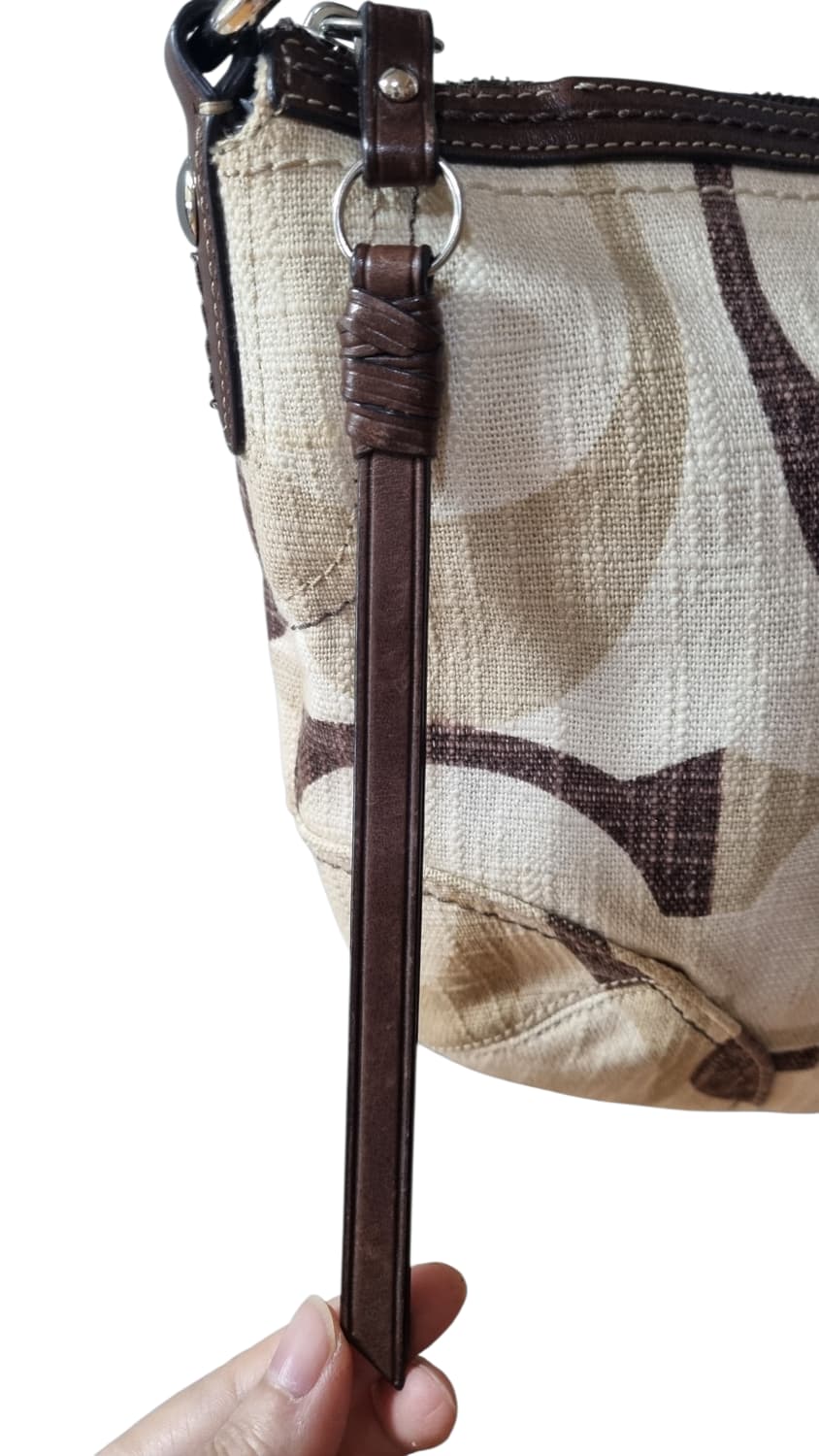 Coach 코치 시그니처 린넨 버클 숄더백 갸루 y2k 상품이미지4