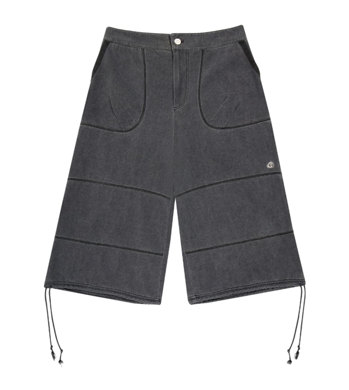 OXFORD ZIGZAG PANTS CHARCOAL 상품이미지1