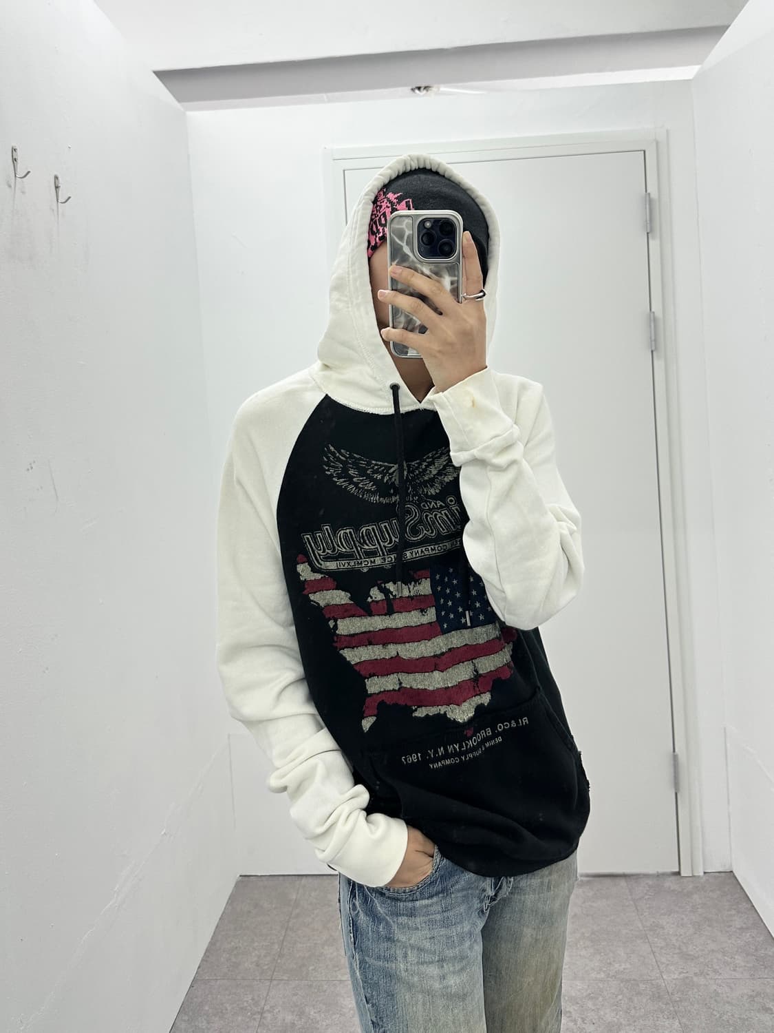 DENIM & SUPPLY eagle flag hoody 상품이미지2