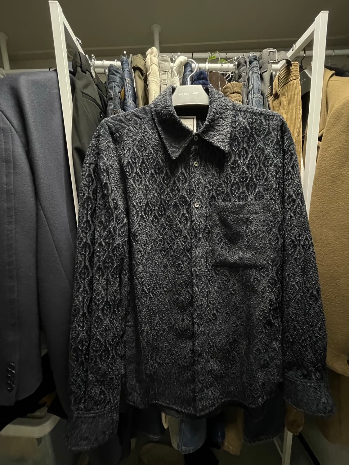 24FW 우영미 피콕셔츠 48사이즈 상품이미지1